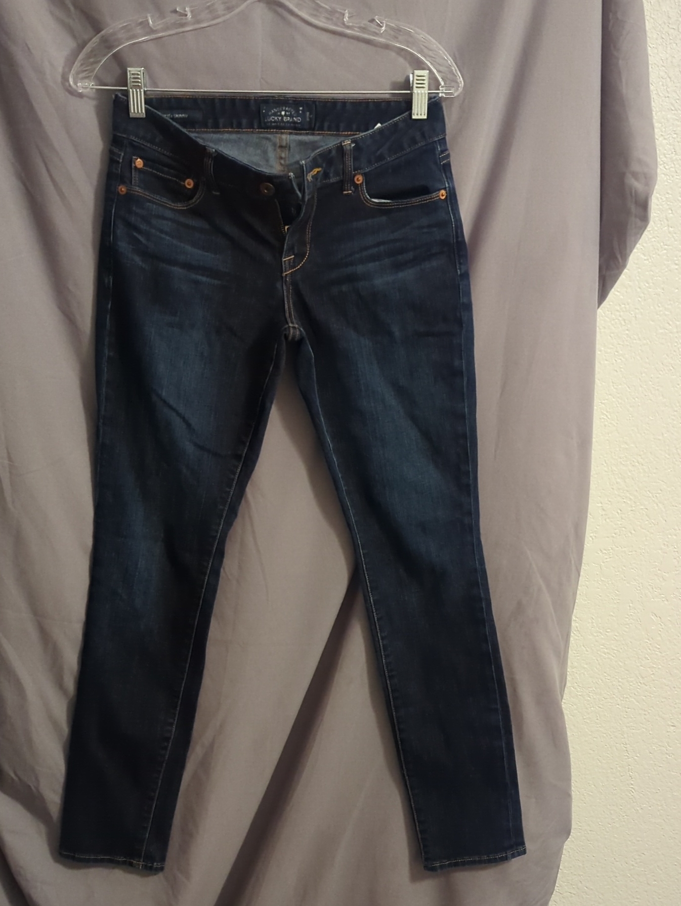 Lucky Brand Dark Indigo Skinny Jeans
